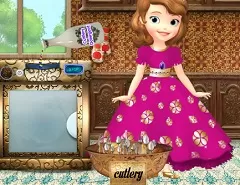 Sofia the First Games, Sofia the First Washing Dishes, Games-kids.com