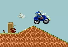 Sonic Games, Sonic Enduro Race, Games-kids.com