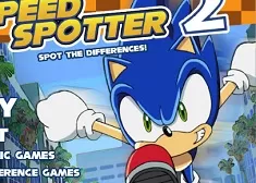 Sonic Games, Sonic Speed Spotter 2, Games-kids.com