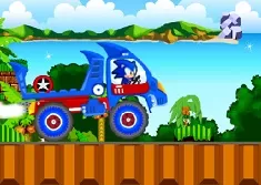 Sonic Games, Sonic Truck, Games-kids.com