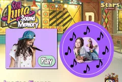 Soy Luna Games, Soy Luna Sound Memory, Games-kids.com