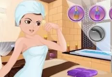 Girl Games, Spa Day Makeover, Games-kids.com