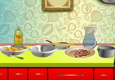 Cooking Games, Spaghetti Carbonara, Games-kids.com