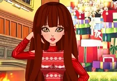 Hairstyle games, Special Christmas Hairstyles, Games-kids.com