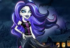 Monster High Games, Spectra Vondergeist Hidden Halloween, Games-kids.com