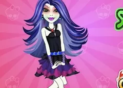 Monster High Games, Spectra Vondergeist Skin Care Spa, Games-kids.com