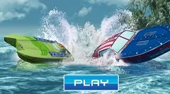 Racing Games, Speedboat Racing, Games-kids.com