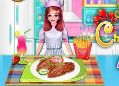 Cooking Games, Spicy Garlic Lemon Chicken, Games-kids.com