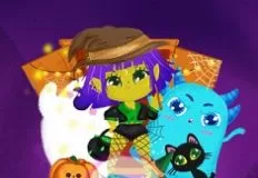 Halloween Games, Spooky Friends Adventure, Games-kids.com