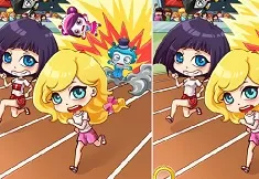 Differences Games, Sporty Girl Champions, Games-kids.com