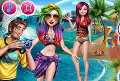 Girl Games, Spring Break Selfie, Games-kids.com