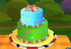 Decoration Games, Spring Cake Decoration, Games-kids.com