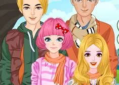 Dress Up Games, Spring Friends, Games-kids.com