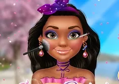 Moana Games, Spring Perfect Make Up, Games-kids.com