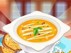 Cooking Games, Squash Pancetta Soup, Games-kids.com