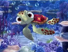 Finding Dory Games, Squirt Puzzle, Games-kids.com