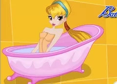 Winx Games, Stella Bathroom Cleaning, Games-kids.com