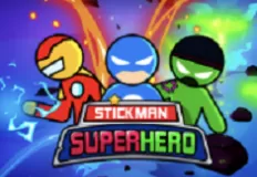 Adventure Games, Stickman Super Hero, Games-kids.com