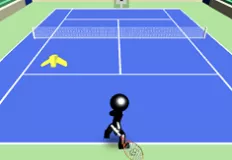 3D Games, Stickman Tennis 3D, Games-kids.com