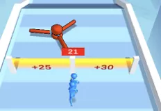 3D Games, Stickmen Crowd Fight, Games-kids.com