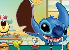 Doctor Games, Stitch Ear Doctor, Games-kids.com