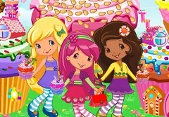 Strawberry Shortcake Games, Strawberry Ginger Bread Magic Land, Games-kids.com