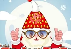 Christmas Games, Strawberry Santa Cooking and Dress Up, Games-kids.com