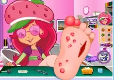 Strawberry Shortcake Games, Strawberry Shortcake at the Doctor, Games-kids.com