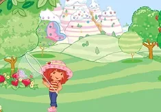 Strawberry Shortcake Games, Strawberry Shortcake Butterfly Catch, Games-kids.com