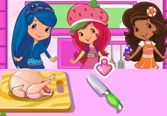 Strawberry Shortcake Games, Strawberry Shortcake Cooking Soup, Games-kids.com