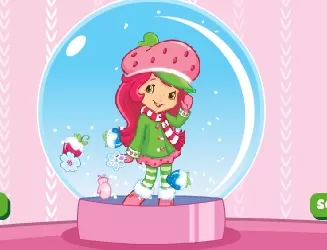 Strawberry Shortcake Games, Strawberry Shortcake Create a Snow Globe, Games-kids.com