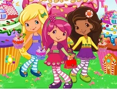 Strawberry Shortcake Games, Strawberry Shortcake Gingerbread Magic Land, Games-kids.com