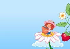 Strawberry Shortcake Games, Strawberry Shortcake's Garden, Games-kids.com