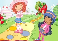 Strawberry Shortcake Games, Strawberry Sticky Stikers, Games-kids.com