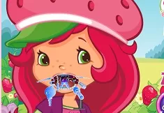 Strawberry Shortcake Games, Strawberry Throat Care, Games-kids.com