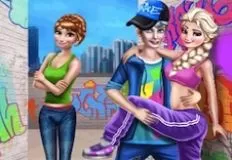 Frozen  Games, Street Dance Fashion Style, Games-kids.com