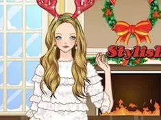 Girl Games, Stylish Christmas, Games-kids.com