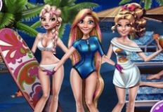 barbie beach dress up