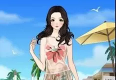 Girl Games, Summer Maxi Dresses Anime, Games-kids.com