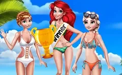 Princess Games, Summer Swimsuit Contest, Games-kids.com