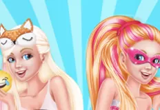 Girl Games, Super Barbies Day Off, Games-kids.com