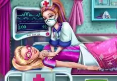 Barbie Games, Super Doll Resurrection Emergency, Games-kids.com