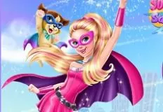 Barbie Games, Super Ellie Saving City, Games-kids.com