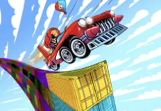 Cars Games, Super Hero Driving School, Games-kids.com