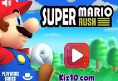 Mario Games, Super Mario Rush, Games-kids.com