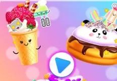 Cooking Games, Super Sweets Challenge, Games-kids.com