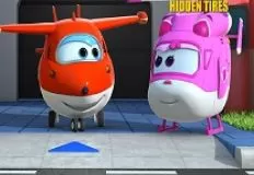 Super Wings Games, Super Wings Hidden Tires, Games-kids.com