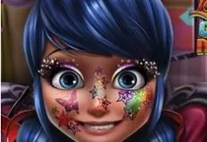 Makeover  Games, Superhero Glitter Makeup, Games-kids.com