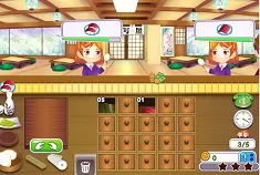 Cooking Games, Sushi Rush, Games-kids.com