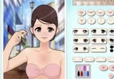 Girl Games, Sweet Anime Girl Makeover, Games-kids.com